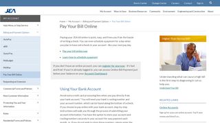 Pay Your Bill Online | Billing and Payment Options | My Account | JEA