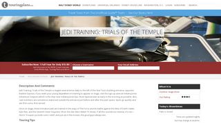 Jedi Training: Trials of the Temple | Disney's Hollywood Studios