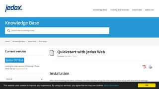 Quickstart with Jedox Web - Jedox Knowledge BaseJedox Knowledge ...