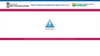 JEE(Main) 2019: Download your Admit Card