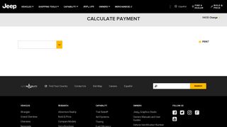 Jeep® Payment Calculator | Jeep®