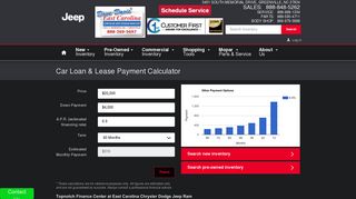 Chrysler, Dodge, Jeep & Ram Financing Greenville NC | Payment ...