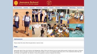 Admissions - Jeevana School
