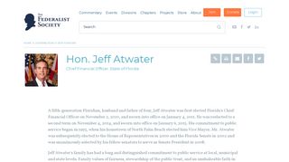 Jeff Atwater | The Federalist Society