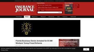 Florida Business Owner Arrested for $1.8M Workers' Comp Fraud ...