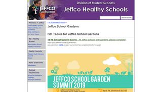 Jeffco School Gardens - healthy schools - Google Sites