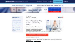 JeffConnect - Jefferson University Hospitals