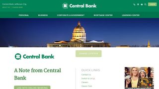 Central Bank Jefferson City, Missouri