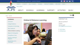 Online & Distance Learning | JCPS
