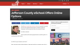 Jefferson County eSchool Offers Online Options | Getting Smart
