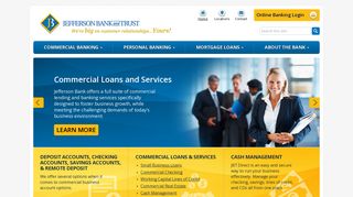 Jefferson Bank: A St. Louis Bank | Commercial & Personal Banking