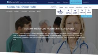 Health Care Professionals | Jefferson Health New Jersey