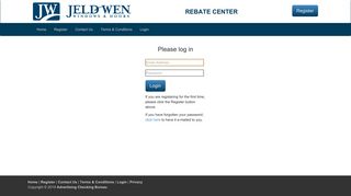 JeldWen – Login - ACB Incentives