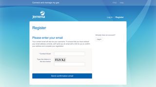 Connect and manage my gas - Jemena