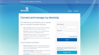 Connect and manage my electricity - Jemena