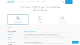 Connect with Jenius