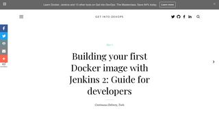 Building your first Docker image with Jenkins 2: Guide for developers ...