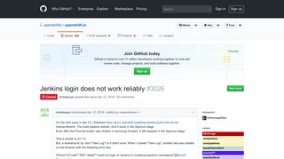 Jenkins login does not work reliably · Issue #3026 · openshiftio ...