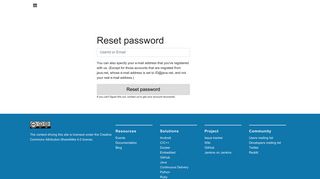 Reset password | Jenkins