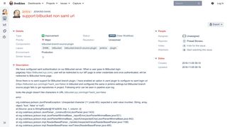 [JENKINS-54446] support bitbucket non saml url - Jenkins JIRA