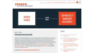 Jensen Investment Management | Investment Management Firm