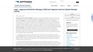Jeppesen Distribution Manager (JDM) and Jeppesen Services Update ...