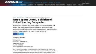 Jerry's Sports Center - Officer