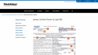 Jersey Central Power & Light Bill - FirstEnergy Corp.
