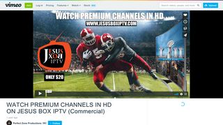 WATCH PREMIUM CHANNELS IN HD ON JESUS BOX IPTV - Vimeo