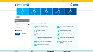 JetPrivilege Login - Check your Account Summary, Tier Points ...