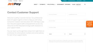 Merchant and Client Support | JetPay
