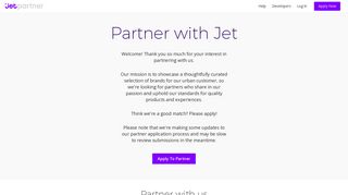 Sell Your Products Online - Jet.com | Partners