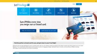 Apply Online for Best Co Branded Cards in India - JetPrivilege