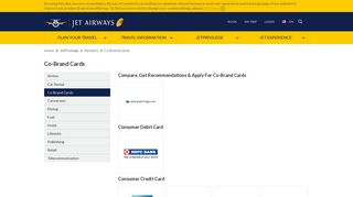 Jet Airways - JetPrivilege Co-Brand Partners