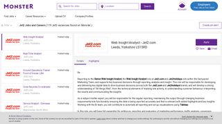 Jet2 Job Vacancies - Apply For Jobs at Jet2 | Monster