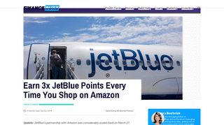 Earn 3x JetBlue Points Every Time You Shop on Amazon - FinanceBuzz