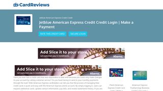 Jetblue American Express Credit Credit Login | Make ... - Card Reviews