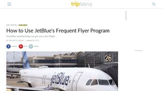 How to Use JetBlue's Frequent Flyer Program - TripSavvy