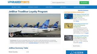 JetBlue Airlines TrueBlue Frequent Flyer Program - Full Review