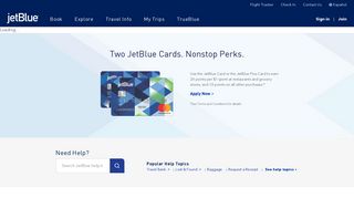Current Deals | TrueBlue | JetBlue - Sign In