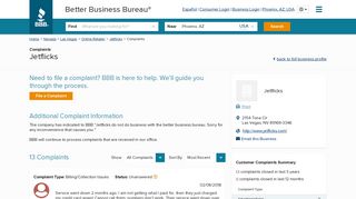 Jetflicks | Complaints | Better Business Bureau® Profile