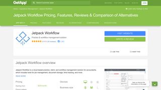 Jetpack Workflow Pricing, Features, Reviews & Comparison of ...