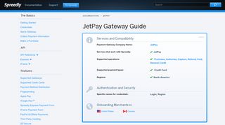 JetPay Gateway Guide - Spreedly Documentation
