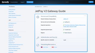 JetPay V2 Gateway Guide - Spreedly Documentation