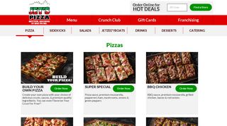 Menu - Pizza, Wings, and Salads | Jet's Pizza