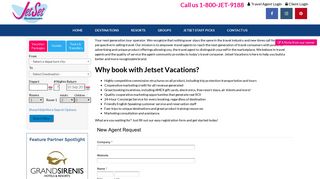 Agent Signup – Jetset Vacations