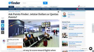 Ask Points Finder: Jetstar Dollars or Qantas Points? | finder.com.au