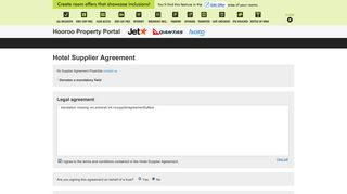 Supplier Agreements - Hooroo Property Portal - Hotels