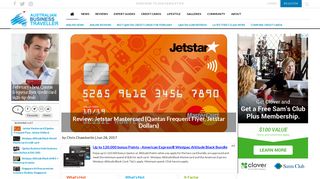 Jetstar Mastercard (Qantas Frequent Flyer, Jetstar Dollars) - Frequent ...