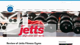 Jetts Fitness Gyms Review | Canstar Blue